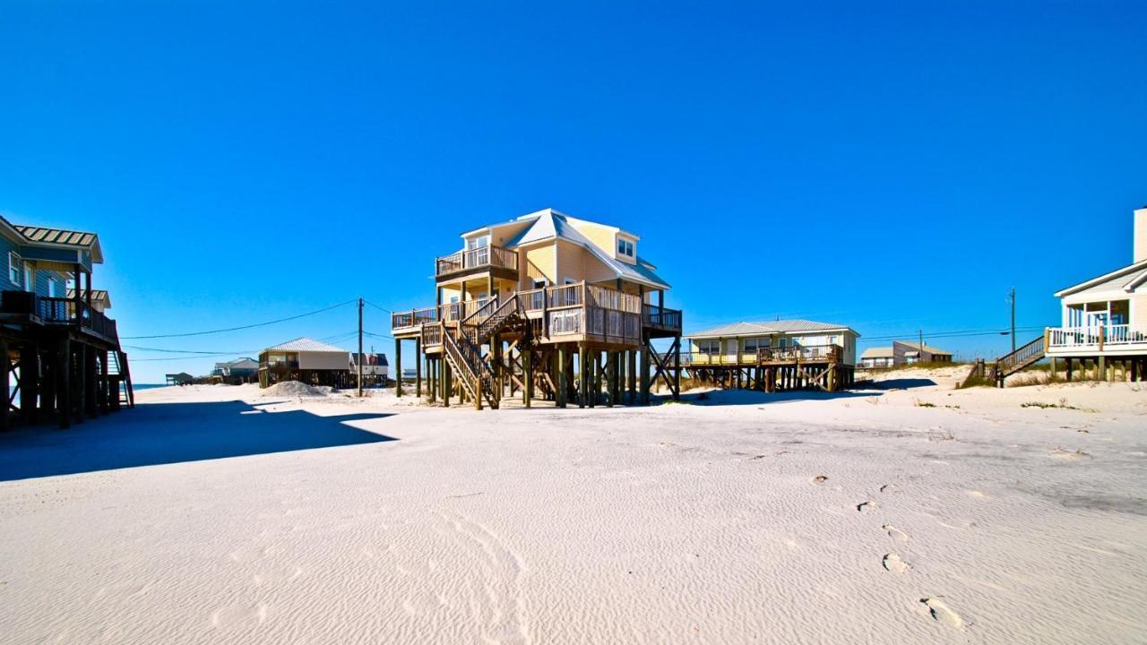 Kowabunga - You'Ll Love The Rooftop Deck And Private Heated Dipping Pool! Pet Friendly! Home Dauphin Island Exterior photo