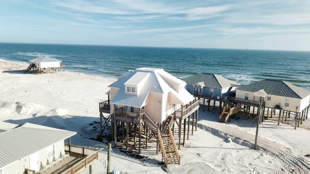 Kowabunga - You'Ll Love The Rooftop Deck And Private Heated Dipping Pool! Pet Friendly! Home Dauphin Island Exterior photo