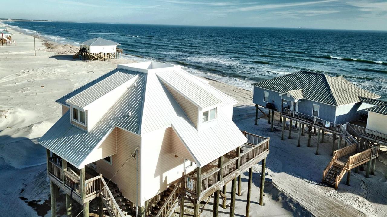 Kowabunga - You'Ll Love The Rooftop Deck And Private Heated Dipping Pool! Pet Friendly! Home Dauphin Island Exterior photo